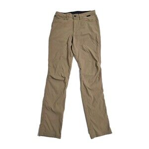 Wrangler Pants Women's 8 Tall Beige ATG All Terrain Gear Nylon Blend Hike Trail